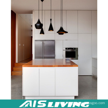 Contemporary Lacquer Kitchen Cabinets Furniture with Island (AIS-K330)